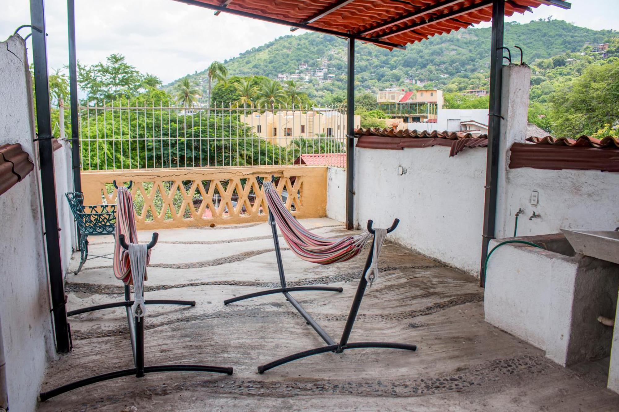 Casa Mexica Bungalows Zihuatanejo Exteriör bild